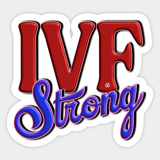 IVF STRONG Sticker